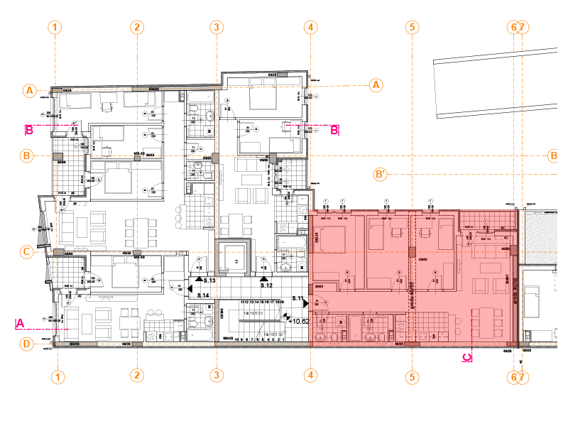 Pozicija na spratu stan 11