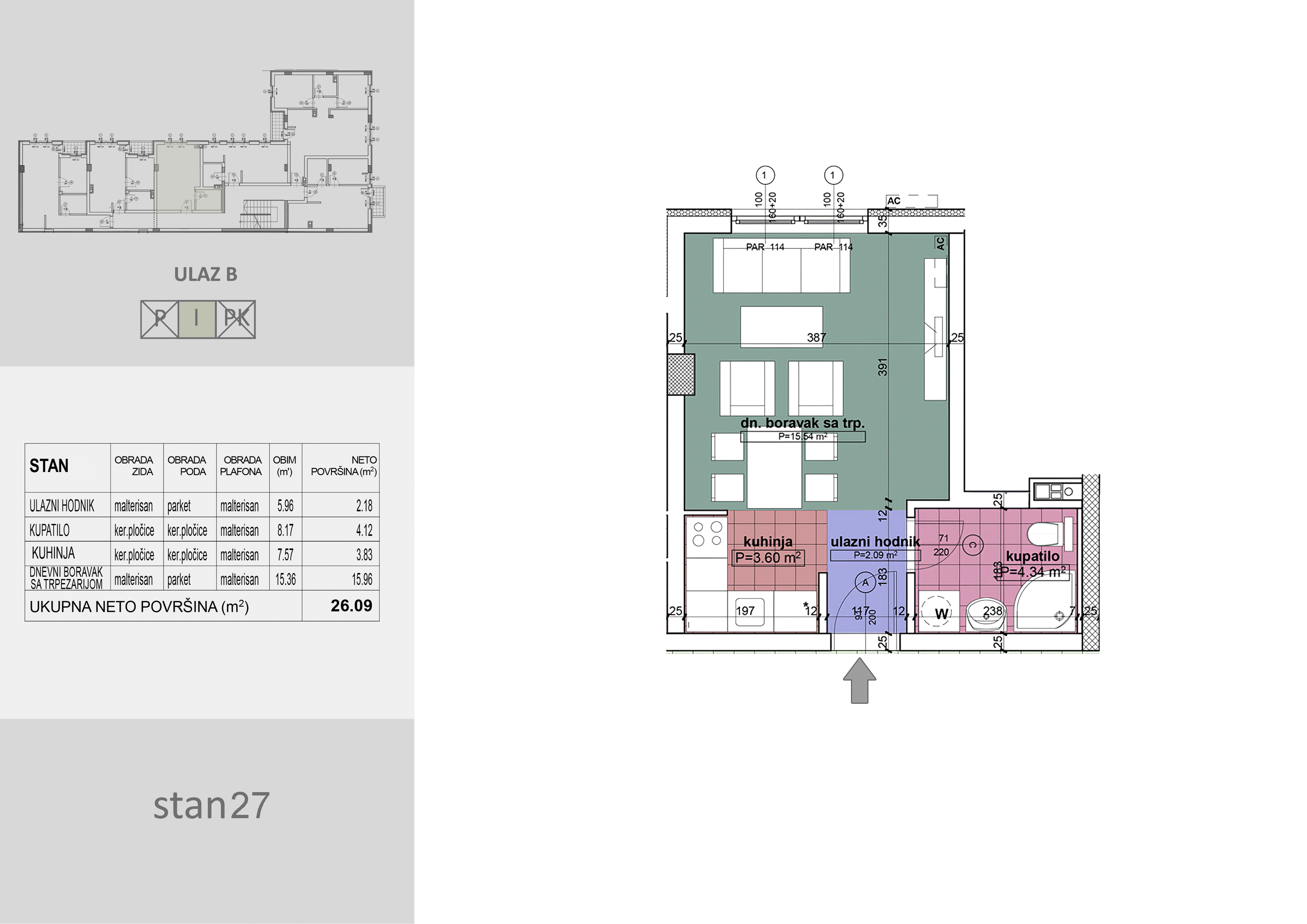 Komercijalna skica stan 27