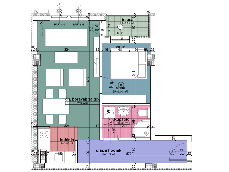 Komercijalna skica stan 29