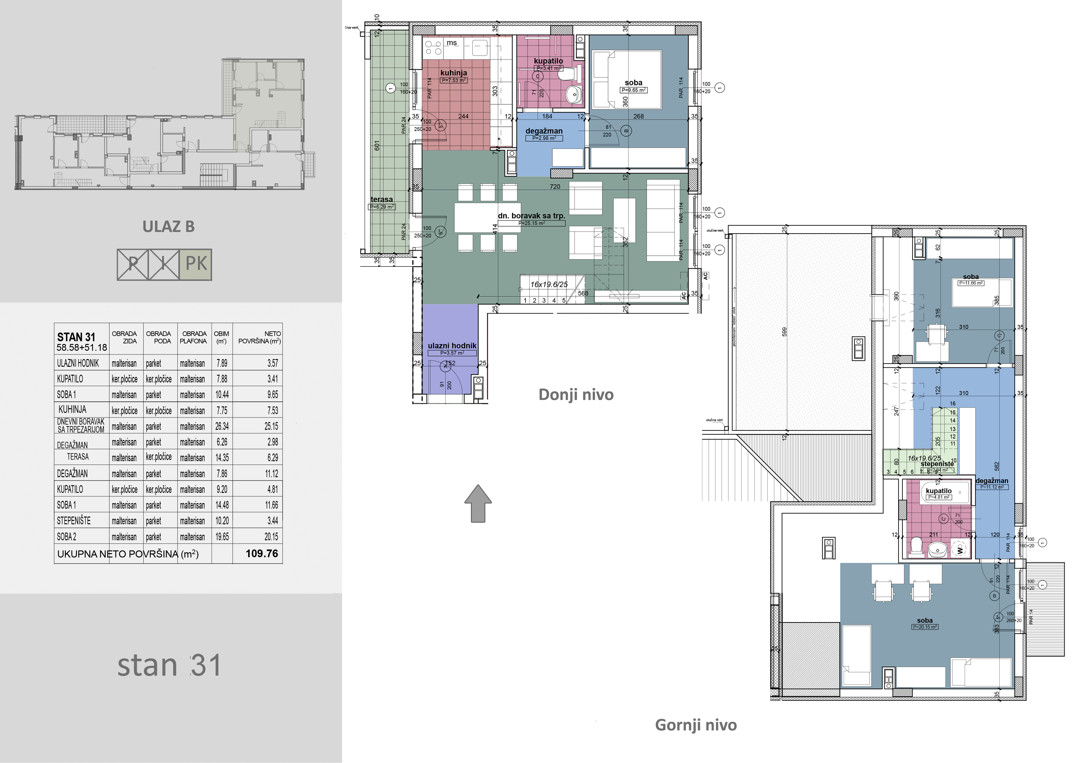 Komercijalna skica stan 31