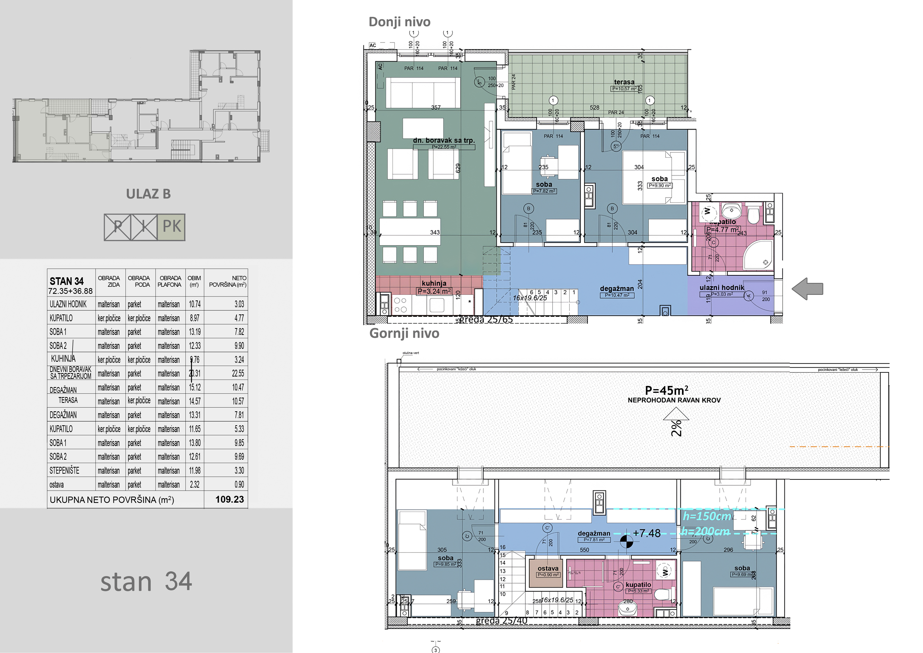Komercijalna skica stan 34